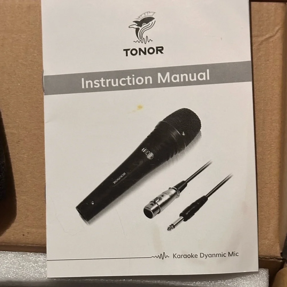 TONOR Black Professional Microphone TN120492BL